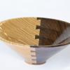 "Dovetails" 
Oak and Walnut - Bowl from a Board