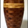 "Windy Day" Reclaimed Redwood Vase
